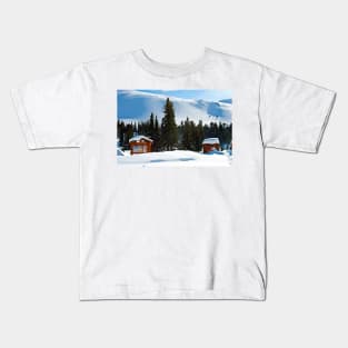 Canadian Rocky Mountains Icefields Parkway Canada Kids T-Shirt